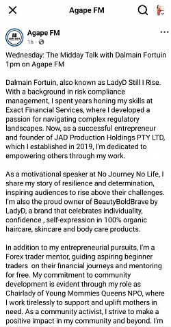 Radio Interview 2025